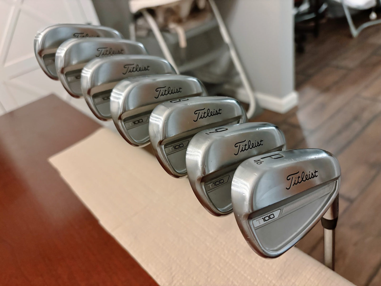 Titleist T100 ‘24 Iron Set 4-PW / True Temper AMT S300 Stiff