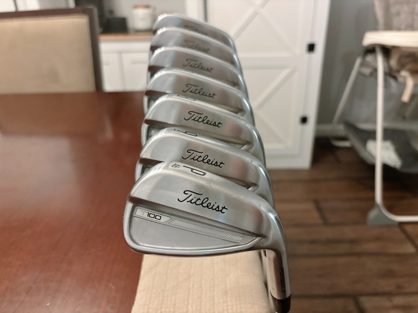 Titleist T100 ‘24 Iron Set 4-PW / True Temper AMT S300 Stiff