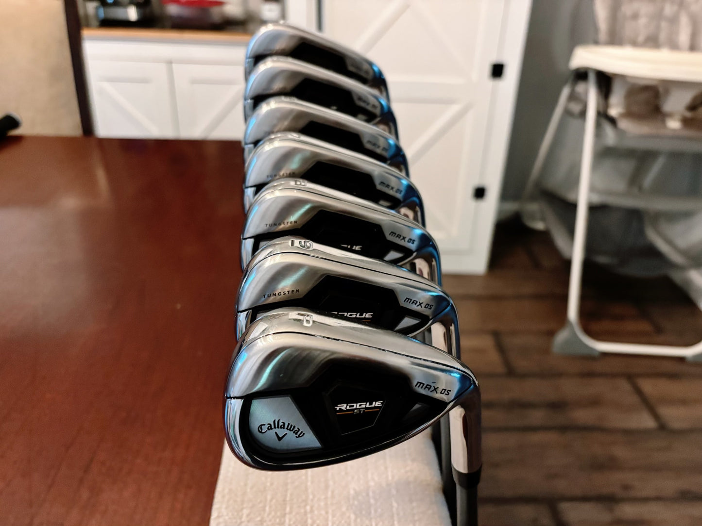 Callaway Rogue ST Max OS Iron Set 4-PW / HZRDUS 5.5 Regular