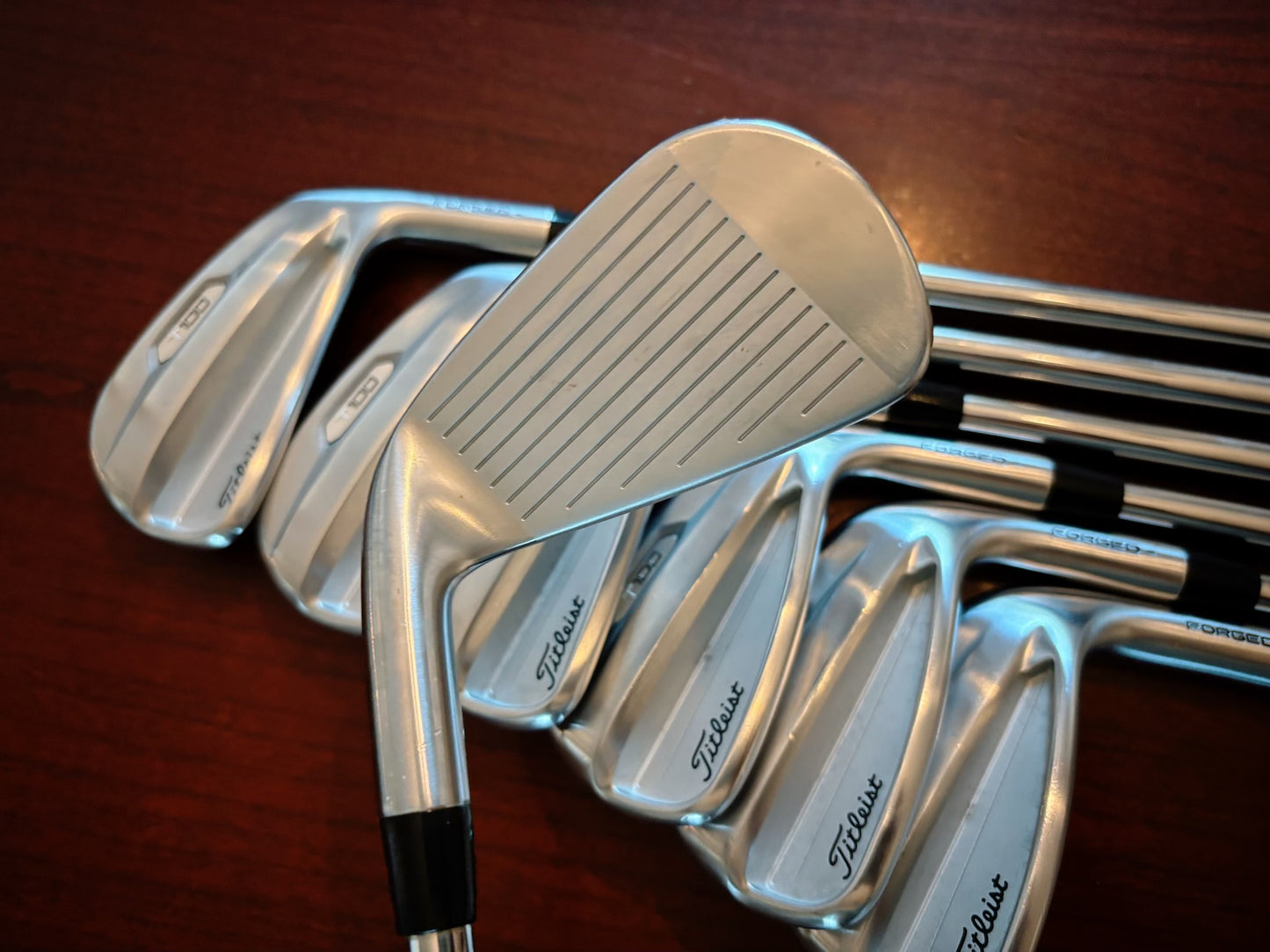 Titleist T100 ‘21 Iron Set 4-PW / True Temper AMT S300 Stiff