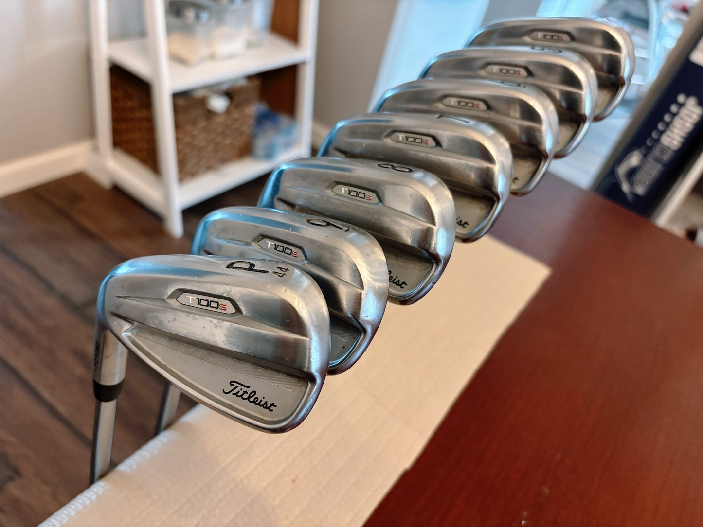 (Left-handed) Titleist T100S ‘21 Iron Set 4-PW / Project X LZ 6.5 X-Stiff