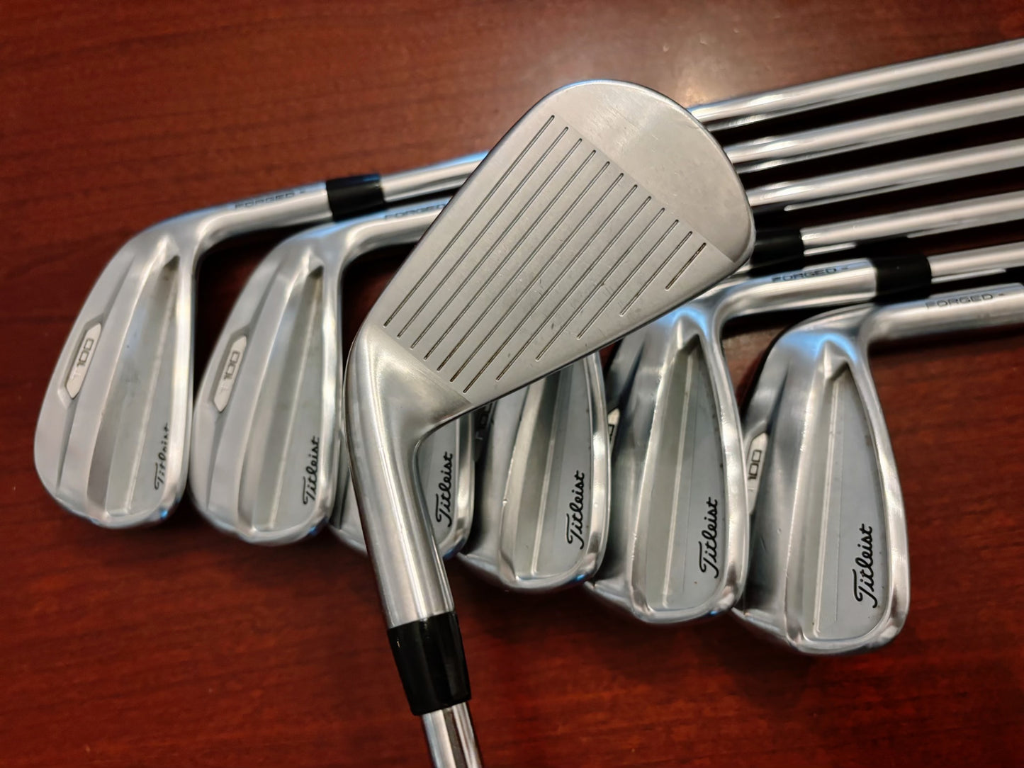 Titleist T100 ‘21 Iron Set 4-PW / True Temper AMT S300 Stiff