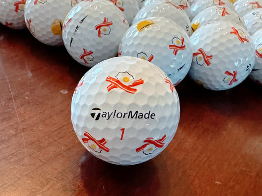 *NEW* Taylormade TP5 pix Bacon & Eggs Golf Balls (3 dozen)