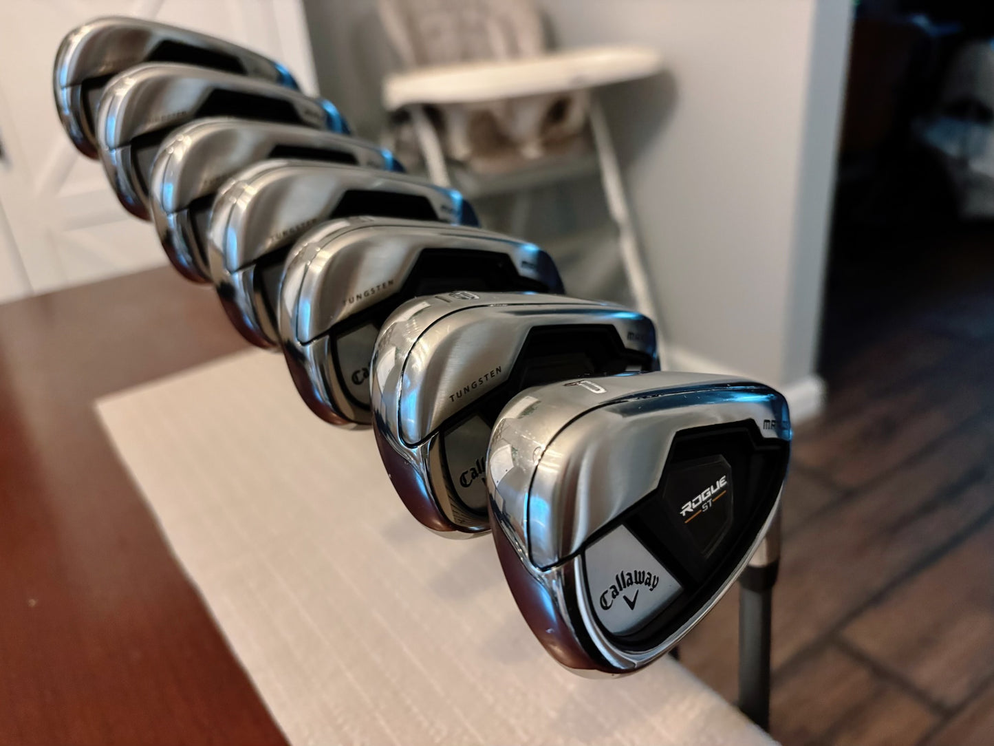 Callaway Rogue ST Max OS Iron Set 4-PW / HZRDUS 5.5 Regular