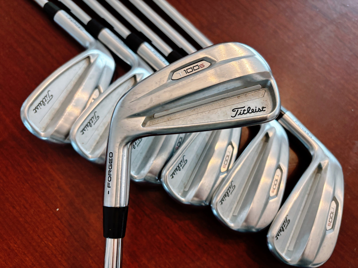 (Left-handed) Titleist T100S ‘21 Iron Set 4-PW / Project X LZ 6.5 X-Stiff