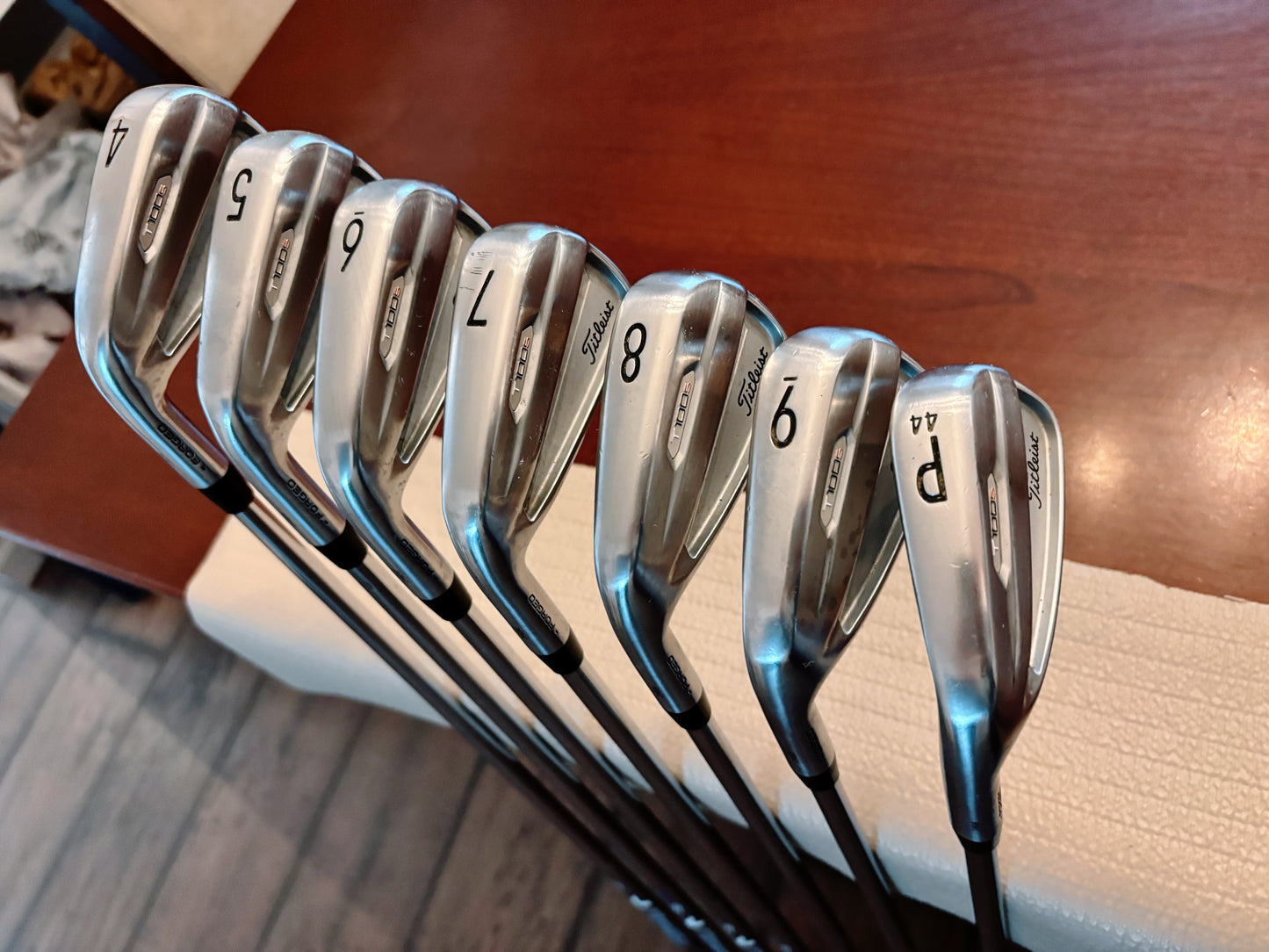 (Left-handed) Titleist T100S ‘21 Iron Set 4-PW / Project X LZ 6.5 X-Stiff