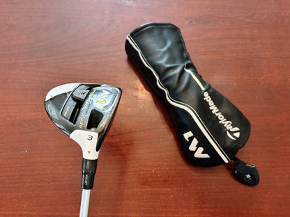 Taylormade M1 3-Wood + headcover (extended length) / Regular flex