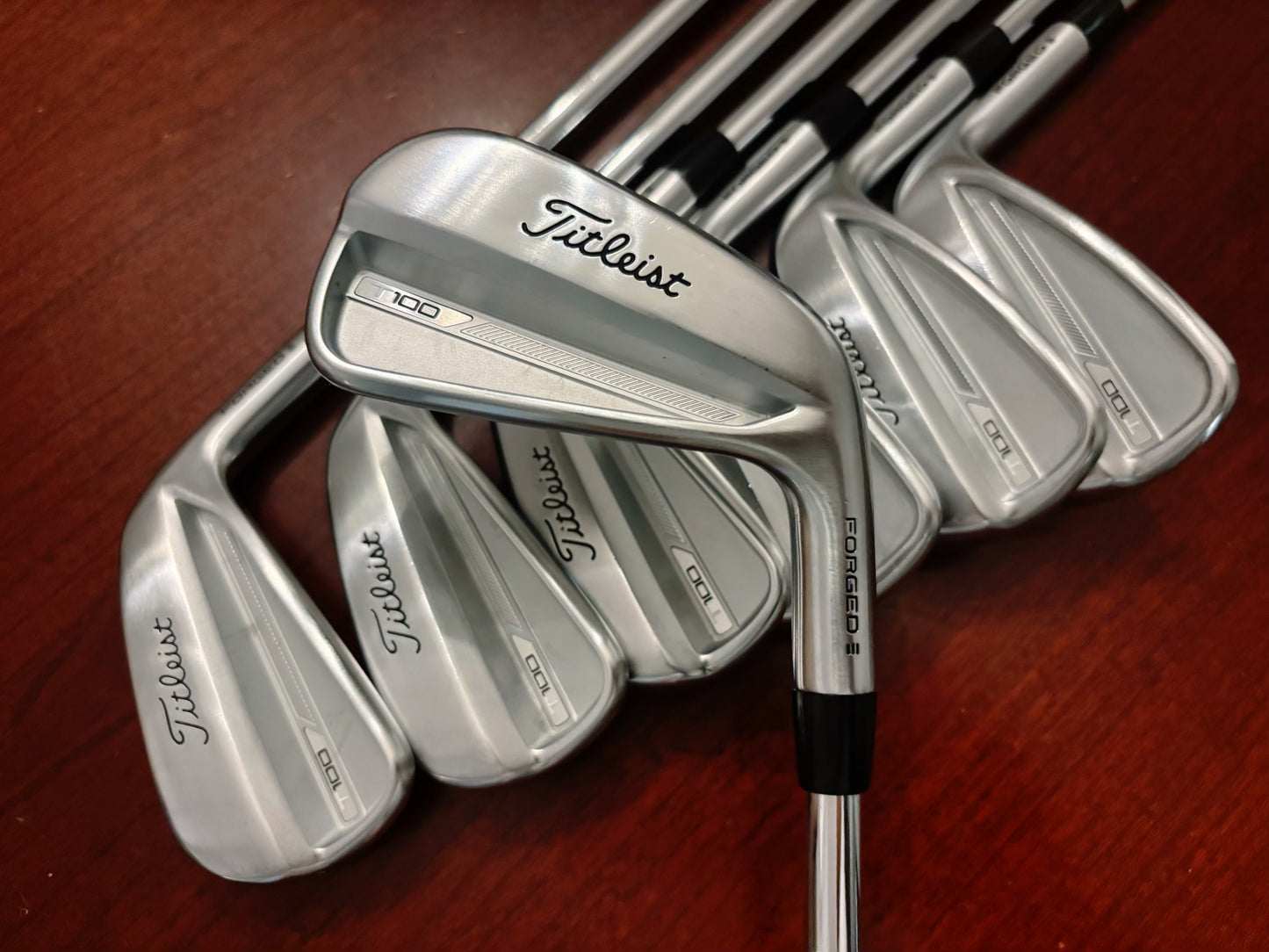 Titleist T100 ‘24 Iron Set 4-PW / True Temper AMT S300 Stiff