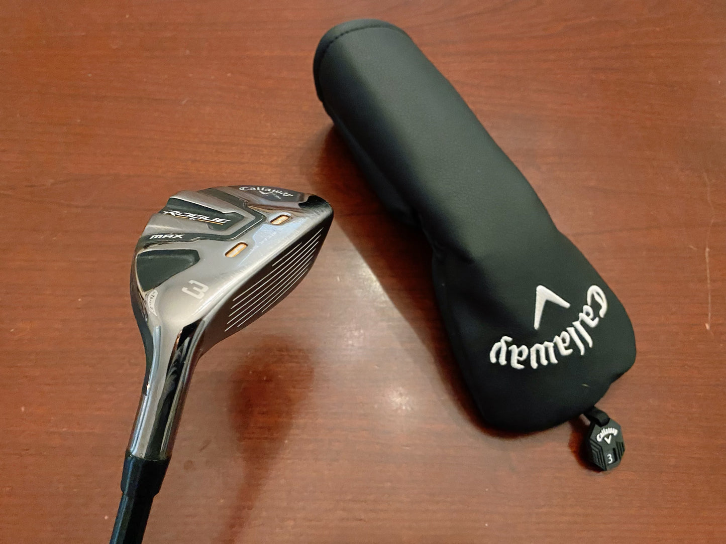 Callaway Rogue ST Max 3-hybrid + headcover / Stiff