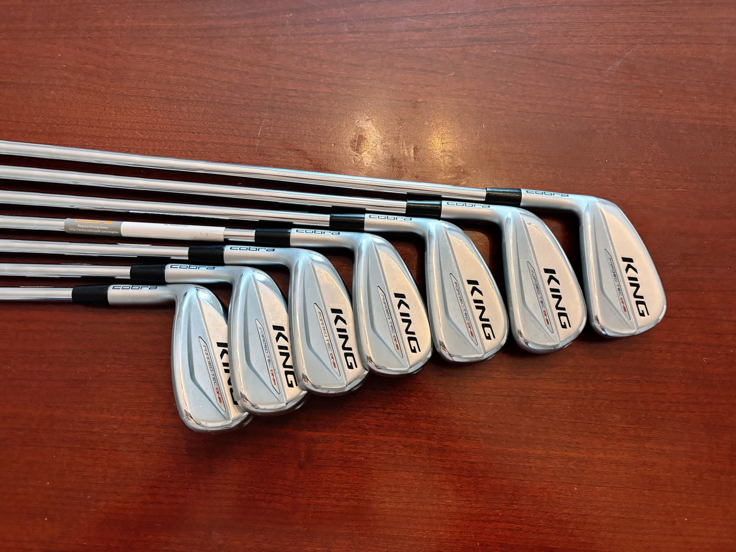 (Left-handed) Cobra King Forged TEC One Length Iron Set 5-GW / KBS $-Taper Lite Regular