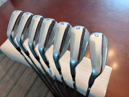 (Left-handed) Cobra King Forged TEC One Length Iron Set 5-GW / KBS $-Taper Lite Regular