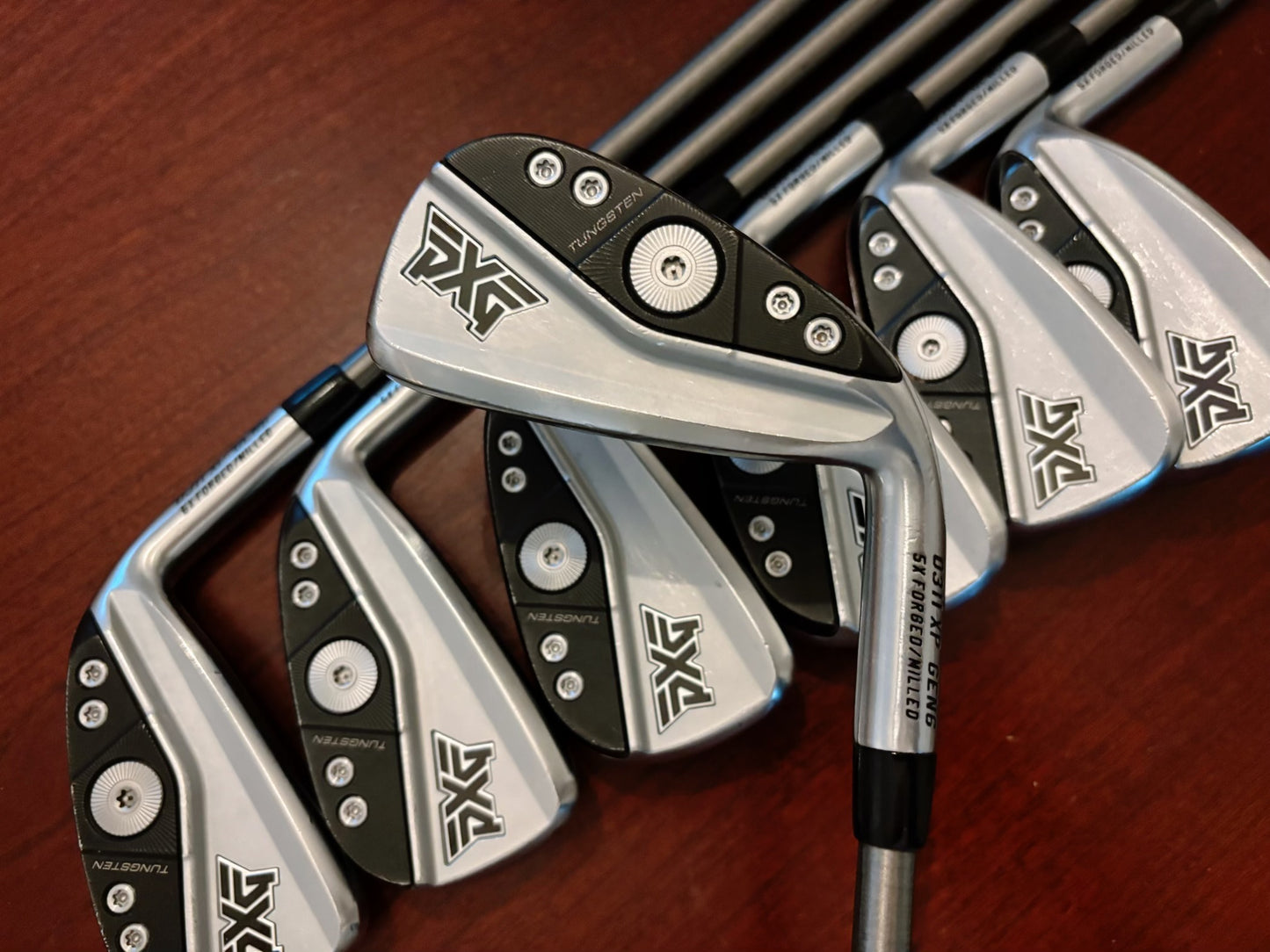 PXG 0311 XP Gen 6 Iron Set 4-PW / Aerotech Steelfiber Stiff