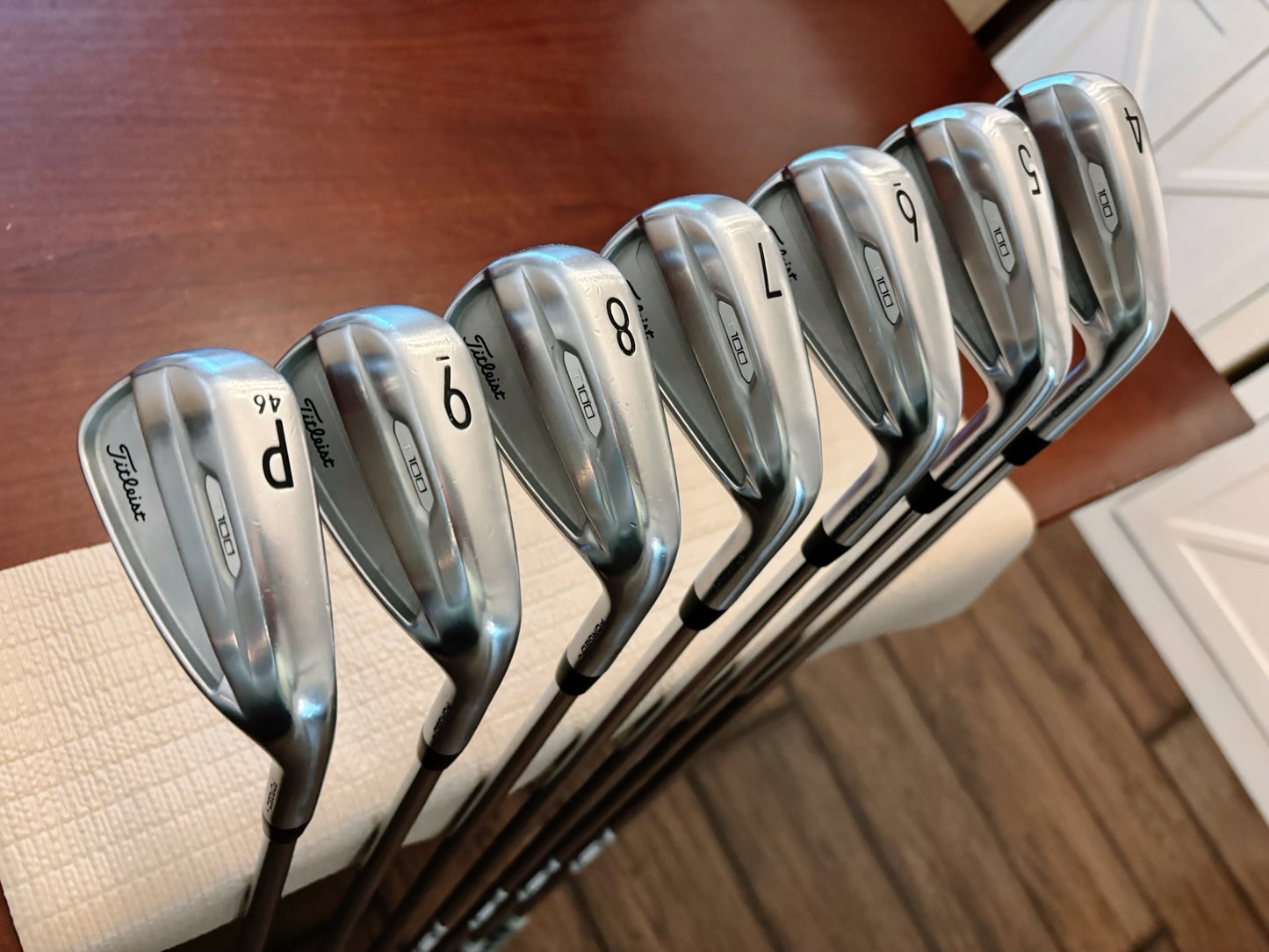 Titleist T100 ‘21 Iron Set 4-PW / True Temper AMT S300 Stiff