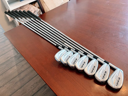 (Left-handed) Cobra King Forged TEC One Length Iron Set 5-GW / KBS $-Taper Lite Regular