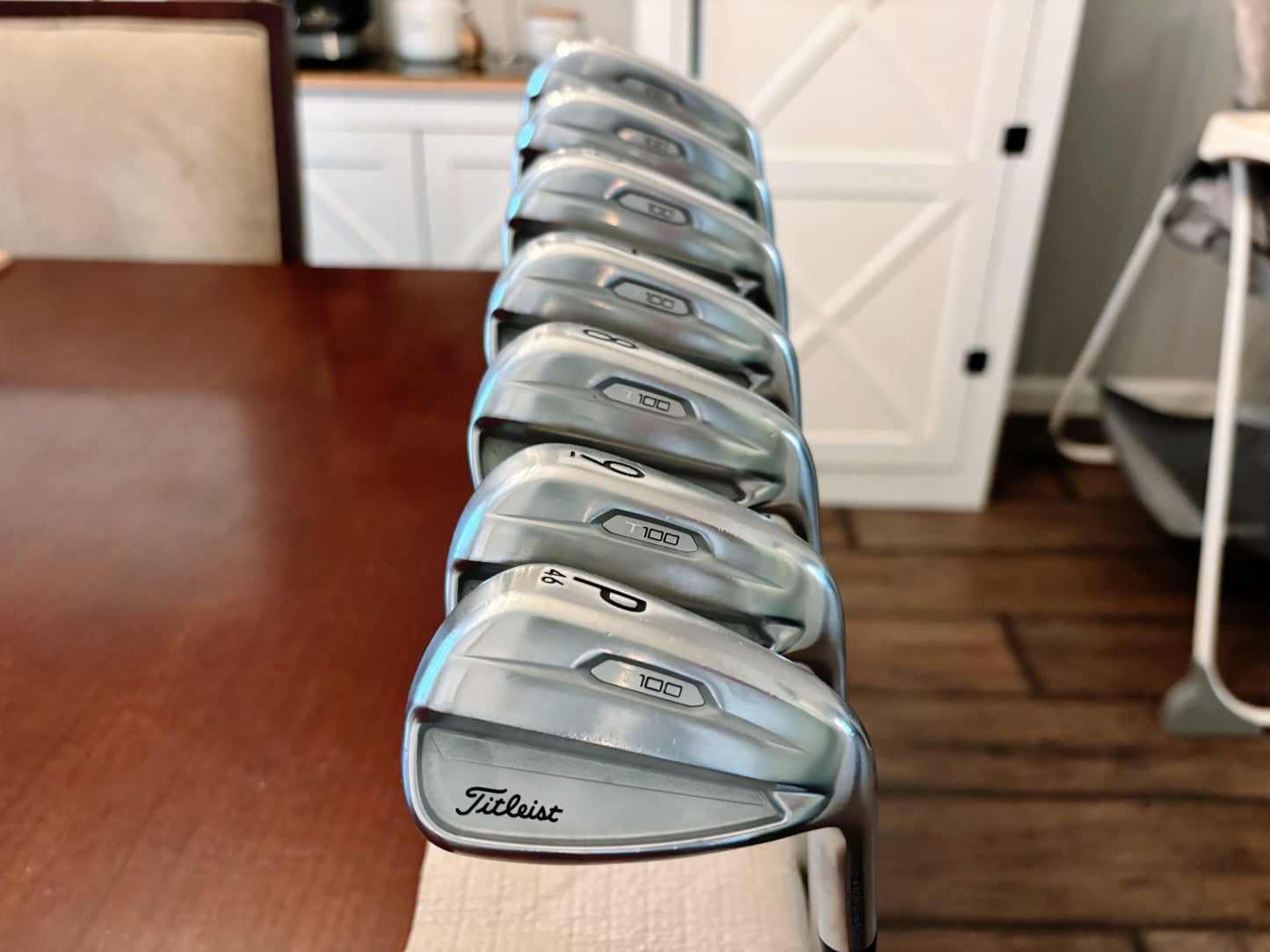 Titleist T100 ‘21 Iron Set 4-PW / True Temper AMT S300 Stiff