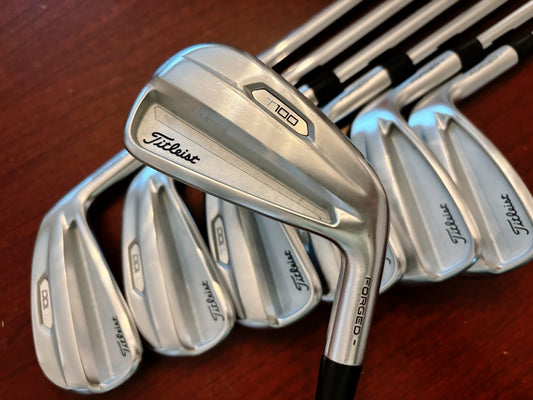 Titleist T100 ‘21 Iron Set 4-PW / True Temper AMT S300 Stiff